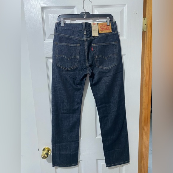Levi’s 514 Straight Jeans - Dark Wash - NWT - Picture 7 of 10